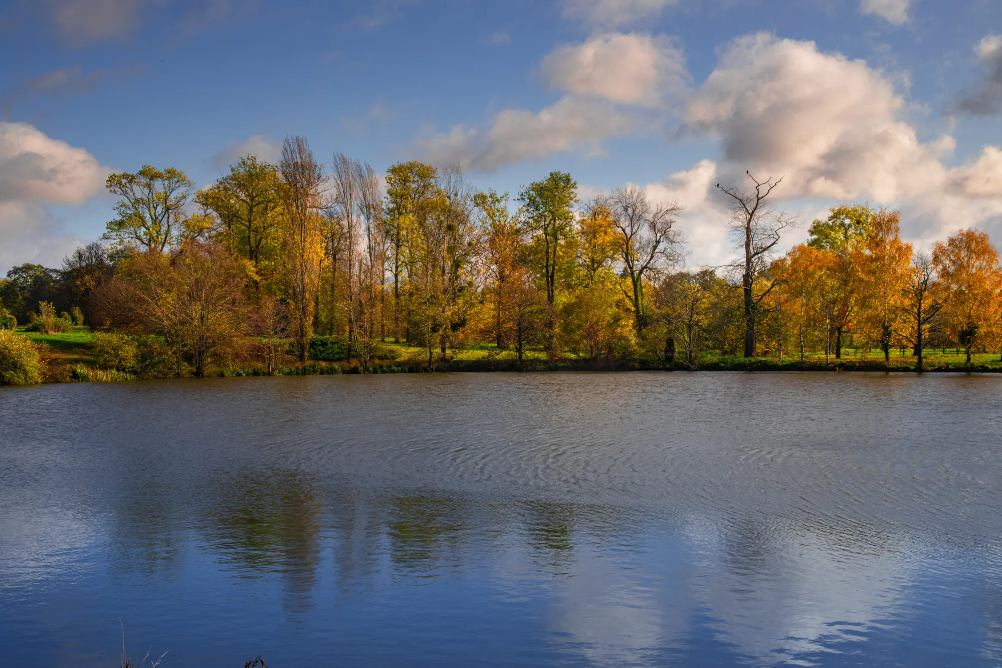 Le lac du Parc de Chevreloup Photo réalisée par iannpict Photographe de Paysage