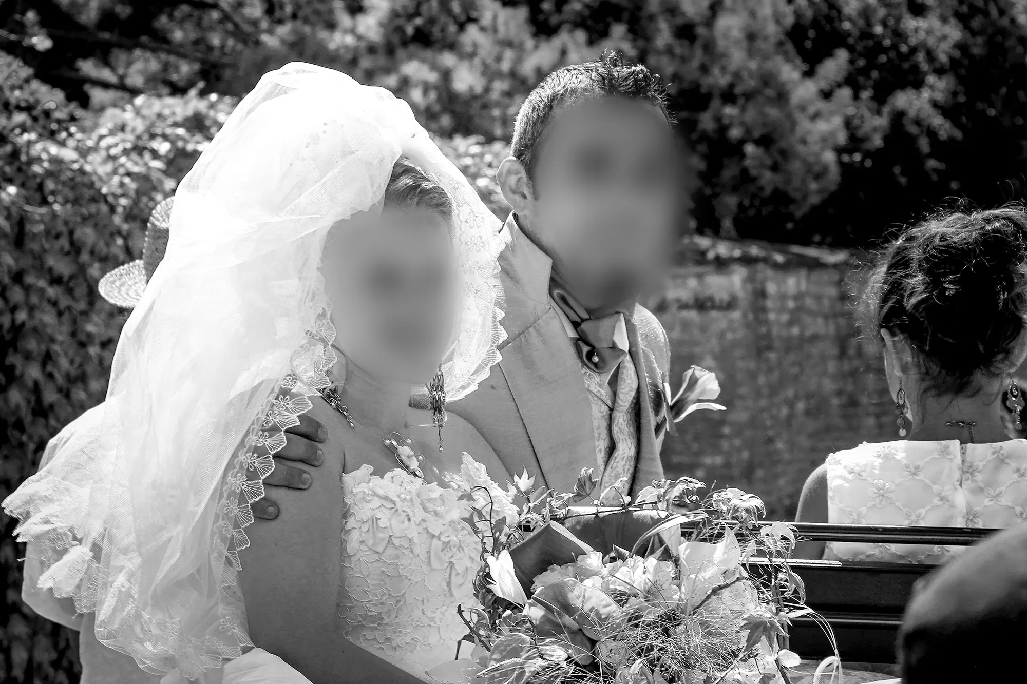 Mariage en calèche Photo réalisée par Iannpict Photographe de mariage
